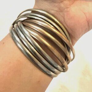 New Express Silver Gold and Bronze Bangles / Bracelets